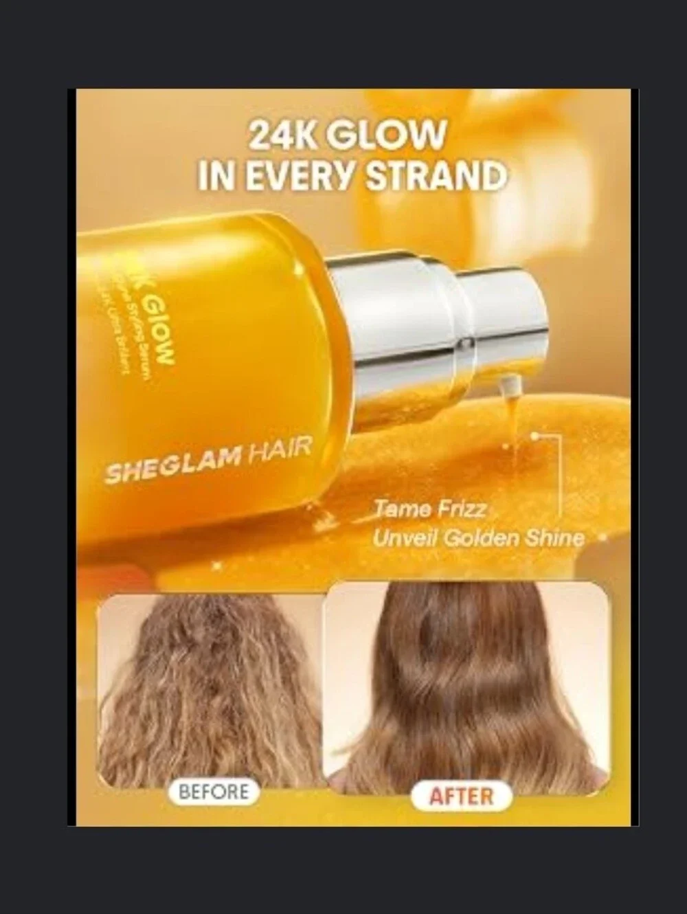 SHEGLAM Bundle Of Fair Skinfinite Foundatiom And 24k Glow Hair Serum